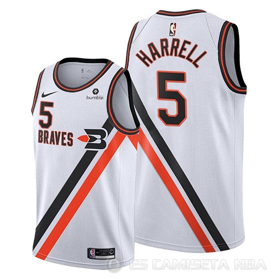 Camiseta Montrezl Harrell #5 Los Angeles Clippers Classic Edition Blanco - Haga un click en la imagen para cerrar
